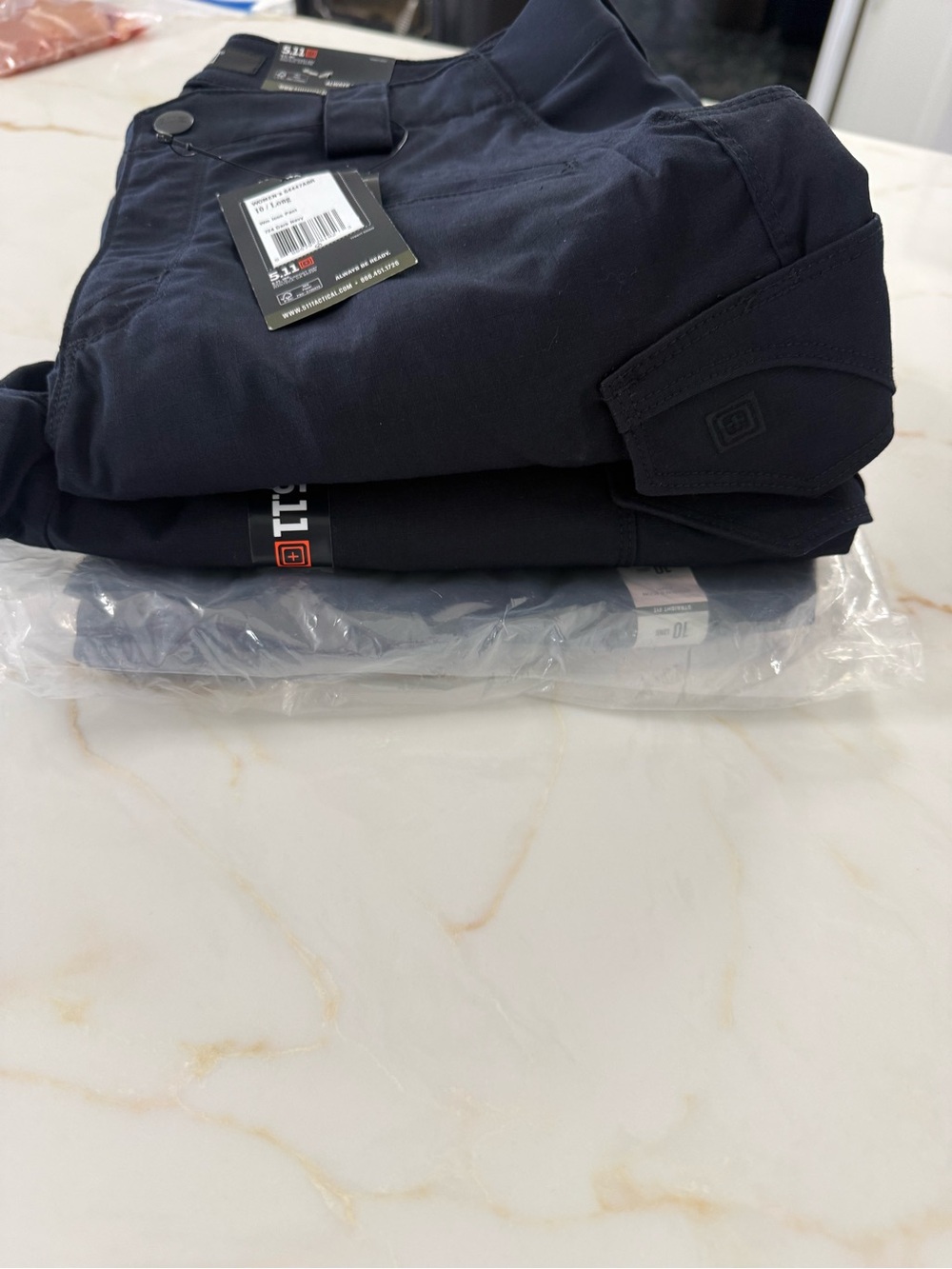 5.11 Tactical Women’s  Navy Cargo Pants- “Icon” - Picture 3 of 3